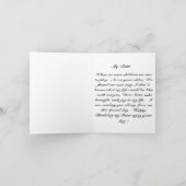 Carte Soeur de joyeux anniversaire (Intérieur)