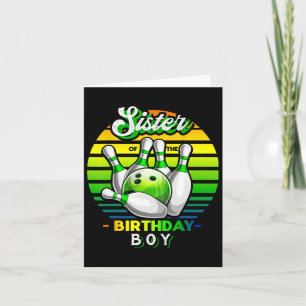 Carte Soeur De L'Anniversaire Garçon Matching Family Bow