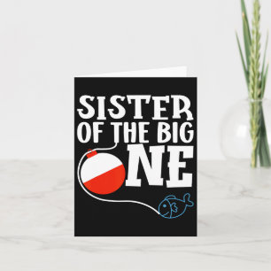 Carte Soeur Du Big One Fishing Boy Premier Anniversaire