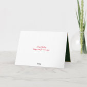 CARTE SOEUR ET FAMILLE DE NOËL (Dos)