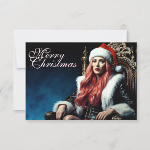 Carte Soeur la plus chaude de père Noël - Merry Xmas 031