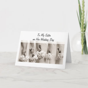 CARTE SOEUR MARIAGE AMOUR ET BONHEUR