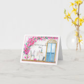 Carte Soeur Ooh La Poodle Paris Anniversaire (Fleur jaune)