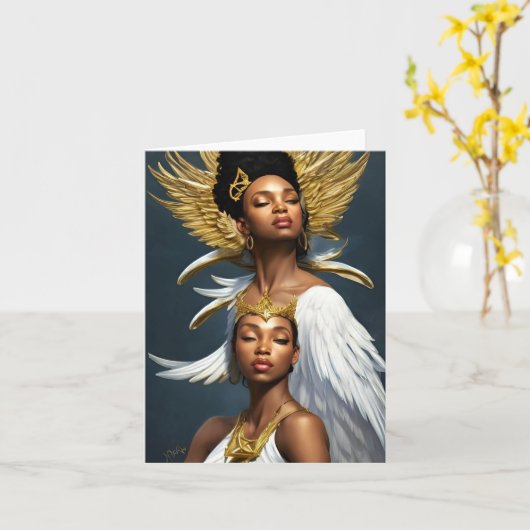 Carte Soeur Queens (Fleur jaune)