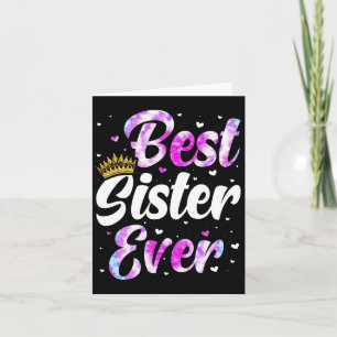 Carte Soeur Vêtements Fête Des Mères Pour La Meilleure S