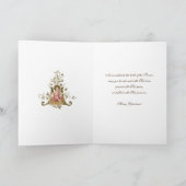 Carte Soeurs Bénédiction de Noël Bébé Jésus Nativité (Intérieur)