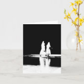 Carte Soeurs dans la lumière (Fleur jaune)