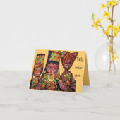 Carte Soeurs de l'amour___ (Fleur jaune)