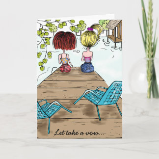 Carte Soeurs et amis