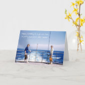 Carte Soeurs humoristique Soeur rétro Anniversaire Nauti (Fleur jaune)