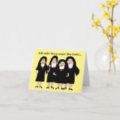 Carte Soeurs stupides (Fleur jaune)