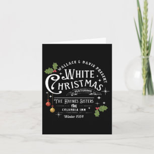 Carte Soeurs White Christmas Movie 1954 Pajamas Holiday