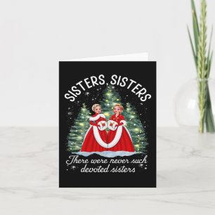 Carte Soeurs White Christmas Movie 1954 Xmas Snow Holid