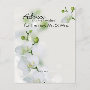 Carte Soft Elegant Orchid Conseil Card