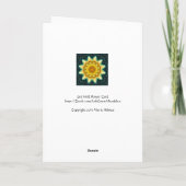 Carte Soft Flower Mandala Healing Card (Dos)