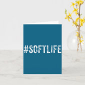 Carte Soft Life Dont Stress Stress Softlife Softli  (Fleur jaune)