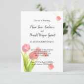 Carte Soft Pink Tulips (Debout devant)