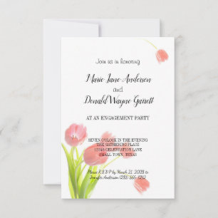 Carte Soft Pink Tulips