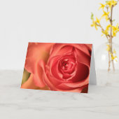 Carte Soft Rose Rose Love You Greeting Card (Fleur jaune)