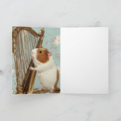 Carte Soft Serenade – Guinea Pig Greeting Card (Intérieur)