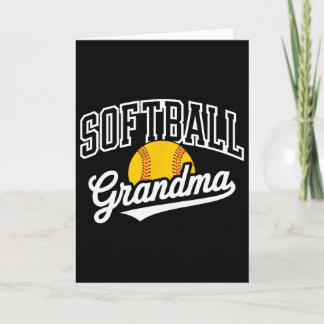 Carte Softball Grandma _1 