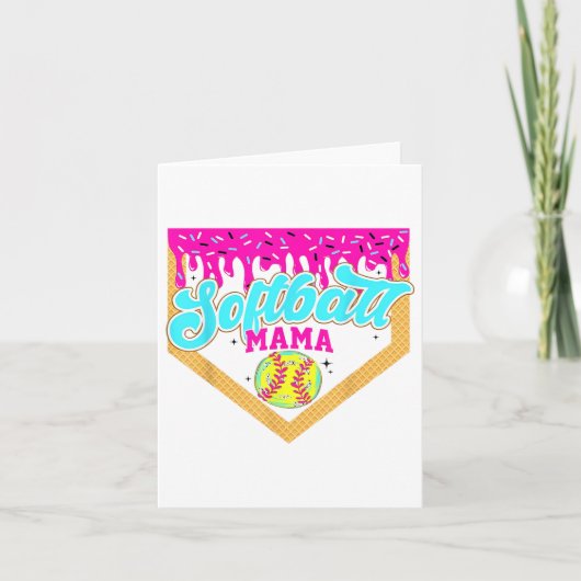Carte Softball Mama Driam Cream Jeu Jour Sof (Devant)