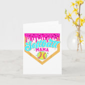 Carte Softball Mama Driam Cream Jeu Jour Sof (Fleur jaune)