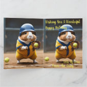 Carte Softball Superstar : Le grand jeu du Cochon de Gui (Intérieur)