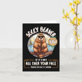 Carte Soggy Beaver Bbq (Fleur jaune)