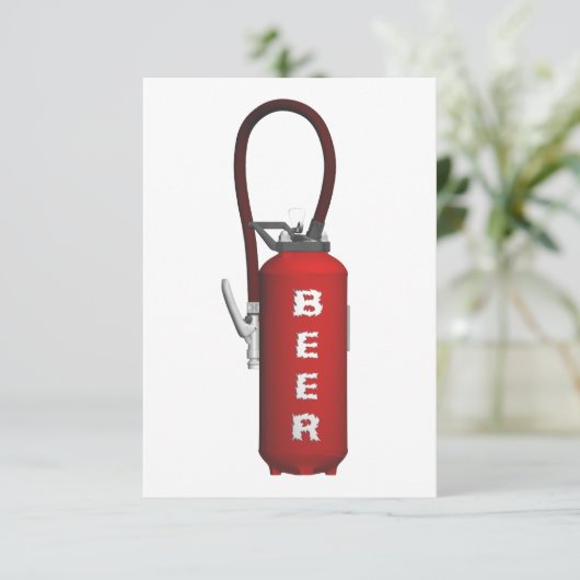 Carte Soif Quencher Beer (Debout devant)
