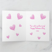 Carte Soin de la Saint-Valentin Aquarelle Paris Tour Eif (Intérieur)