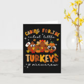 Carte Soins Pour Les Plus Mignons Petits Dindes Nicu Cre (Fleur jaune)