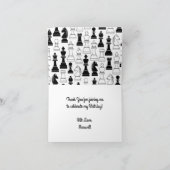 Carte Soirée d'Anniversaire de enfant des Jeux de la Com (Intérieur)