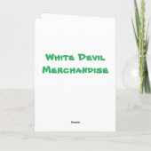 Carte Soirée de Noël en Floride (Dos)