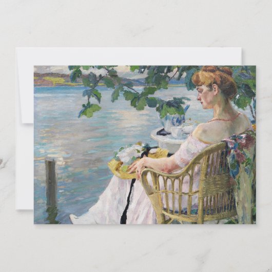 Carte Soirée d'été | Edward Cucuel (Devant)