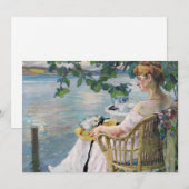 Carte Soirée d'été | Edward Cucuel (Devant / Derrière)