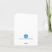 Carte Soirée d'Halloween fantaisiste (Dos)