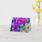 Carte Soirée du printemps...... (Fleur jaune)