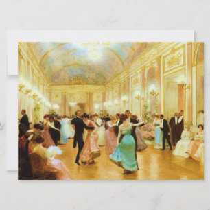 Carte Soirée élégante (Danser au Palais Ball)