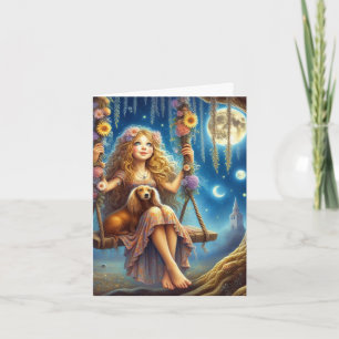 Carte Soirée magique avec mon Dachshund Téléchargeable