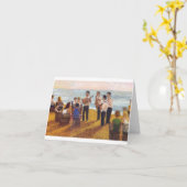 Carte Soirée Serenade (Fleur jaune)