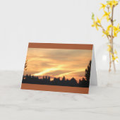 Carte Soirée Sky, Bremerton, Washington (Fleur jaune)