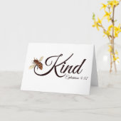 Carte Sois gentil (Fleur jaune)