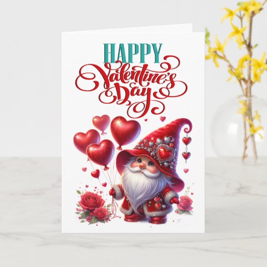 Carte Sois ma Saint Valentin (Fleur jaune)