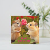 Carte Sois ma Saint Valentin (Debout devant)