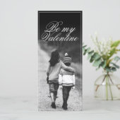 Carte Sois Ma Saint-Valentin - Côte à Côte (Debout devant)