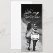 Carte Sois Ma Saint-Valentin - Côte à Côte (Devant / Derrière)