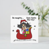 Carte Sois méchant (Debout devant)