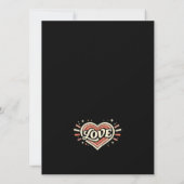Carte Sois mon amour rétro de la Saint-Valentin (Dos)