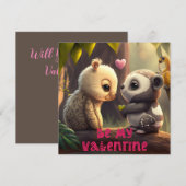 Carte Sois mon Valentin (Devant / Derrière)